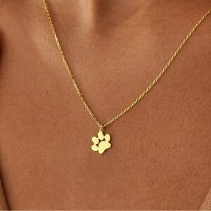 Paw necklace. Brand new on 16inch adjustable chain.